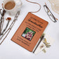 Grandmother Remembrance Photo Leather Journal, Grandma In Heaven Gift, Loss of Grandmother Photo Memorial Journal, Sympathy Gift, Grief Journal Letters