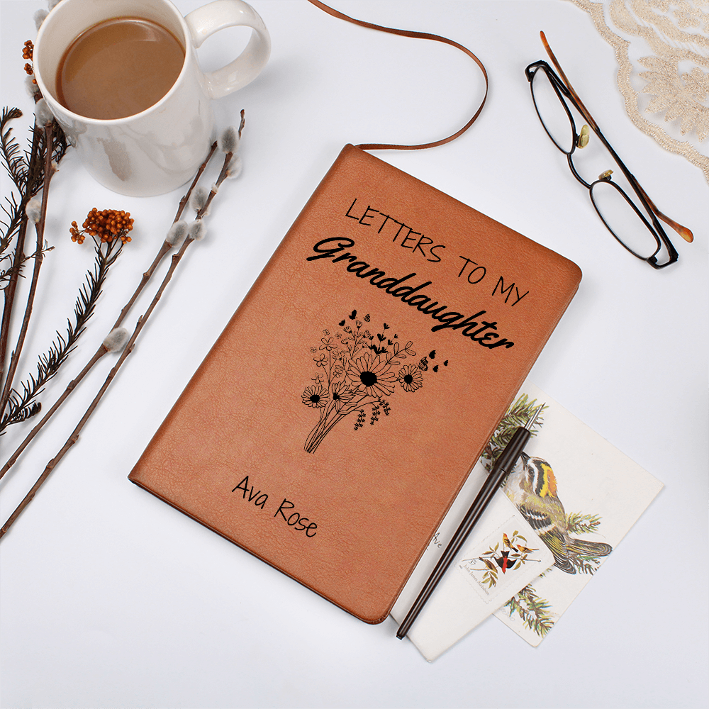 Granddaughter Journal, Granddaughter Gift, Keepsake Journal, Memory Book, Inspirational Journal, Gift for Grandchild