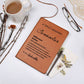 Difference Maker Journal, Unique Counselor Gift, Personalized Colleague Friend Mentor Appreciation Gift, Custom Name Leather Journal