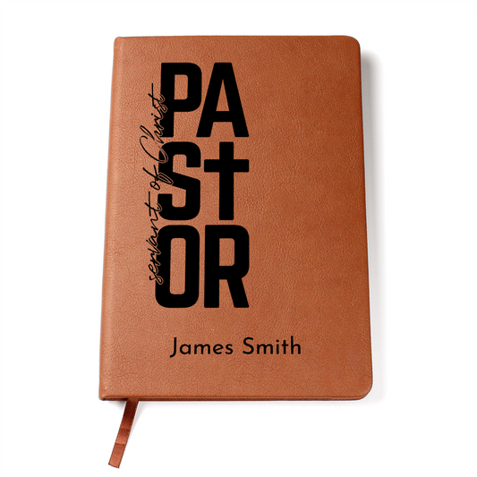 Servant of Christ Pastor Journal, Christian Journal, Faith Notebook, Religious Diary, Bible Study Journal, Pastor Gift Idea, Spirituality Text