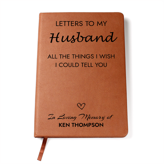 Letters to my Husband, Bereavement Gifts