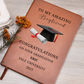 Personalized Graduation Journal, Boyfriend Gift, Graduation Celebration Keepsake, Custom Gift for Both, Academic Milestone 2025