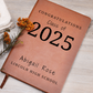 Personalized Graduation Gift, Custom Name Vegan Leather Journal, A5 Notebook Grad Gift, Grad Gifts Class of 2024 for Her and Him