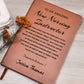 To A New Nursing Instructor Journal, Custom Leather Journal, Nurse Graduation Gift, Personalized Name Journal, New Nursing Instructor Appreciation Gift, New Job Gift