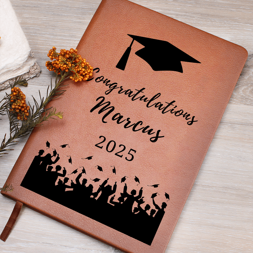 Custom Journal, Personalized Graduation Gift, Class of 2025 Present - College, Master's, PHD Degree Gifts for Graduates