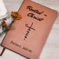 Custom Rooted In Christ Notebook Journal, Personalized Prayer Journal, Bible Study Notebook, Faith Gifts, Christian Gifts For Her, Devotional Journal,