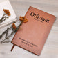 Personalized Officiant Gift, Customized Leather Journal,Wedding Officiant Journal Book, Officiant Thank You Gift,Pastor Gift Notebook