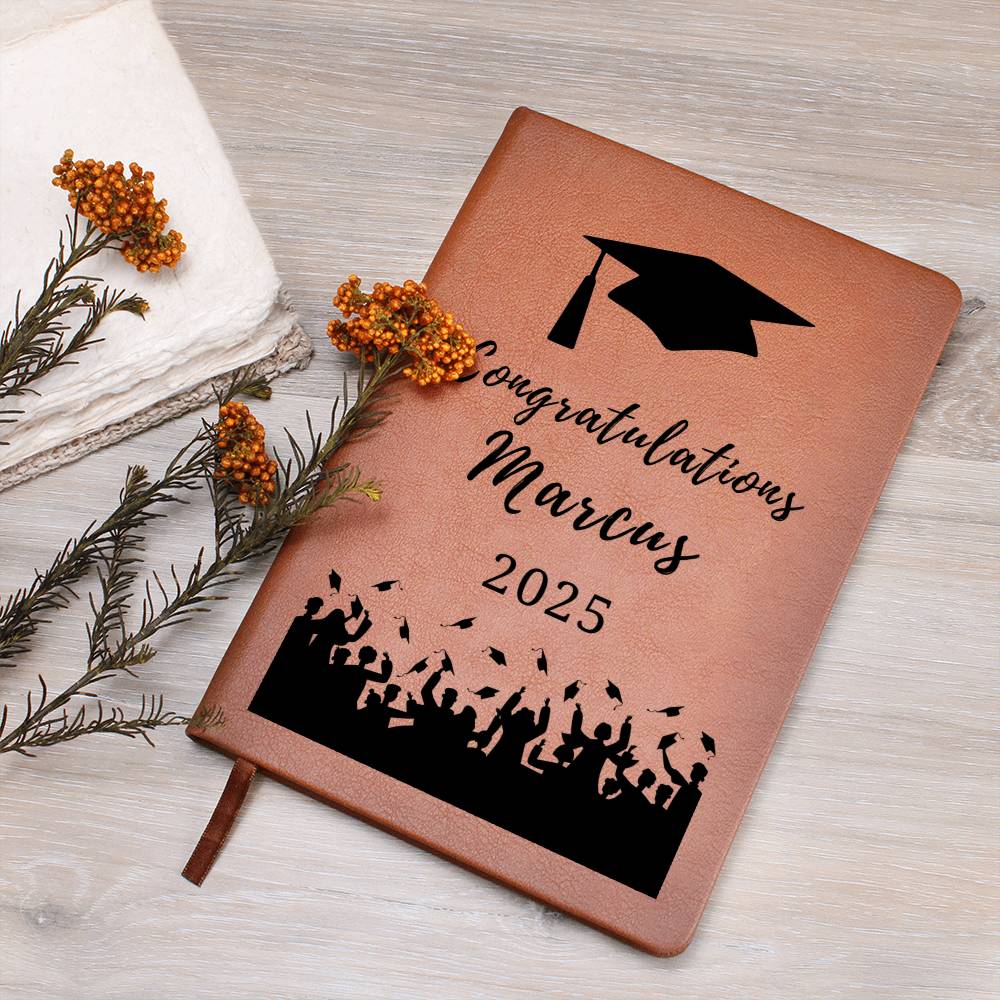 Custom Journal, Personalized Graduation Gift, Class of 2025 Present - College, Master's, PHD Degree Gifts for Graduates