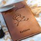 Personalized Leather Recipe Book, Custom Cook Book, Valentine's Day Gift, Christmas & Wedding Gift, Family Recipe Organizer