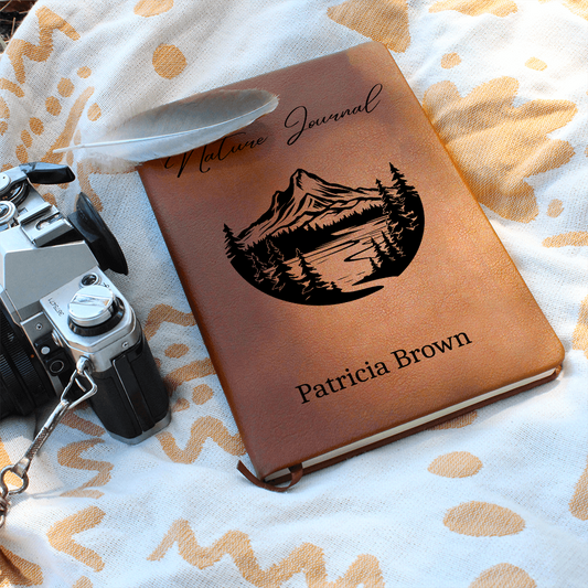 Personalized Adventure Journal, Travel Memories Keepsake, Mountain Adventure Diary, Memory Book, Traveler Gift, Adventure Book