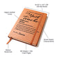 Difference Maker Journal, Math Teacher Gift, Personalized Colleague Friend Mentor Appreciation Gift, Custom Name Leather Journal