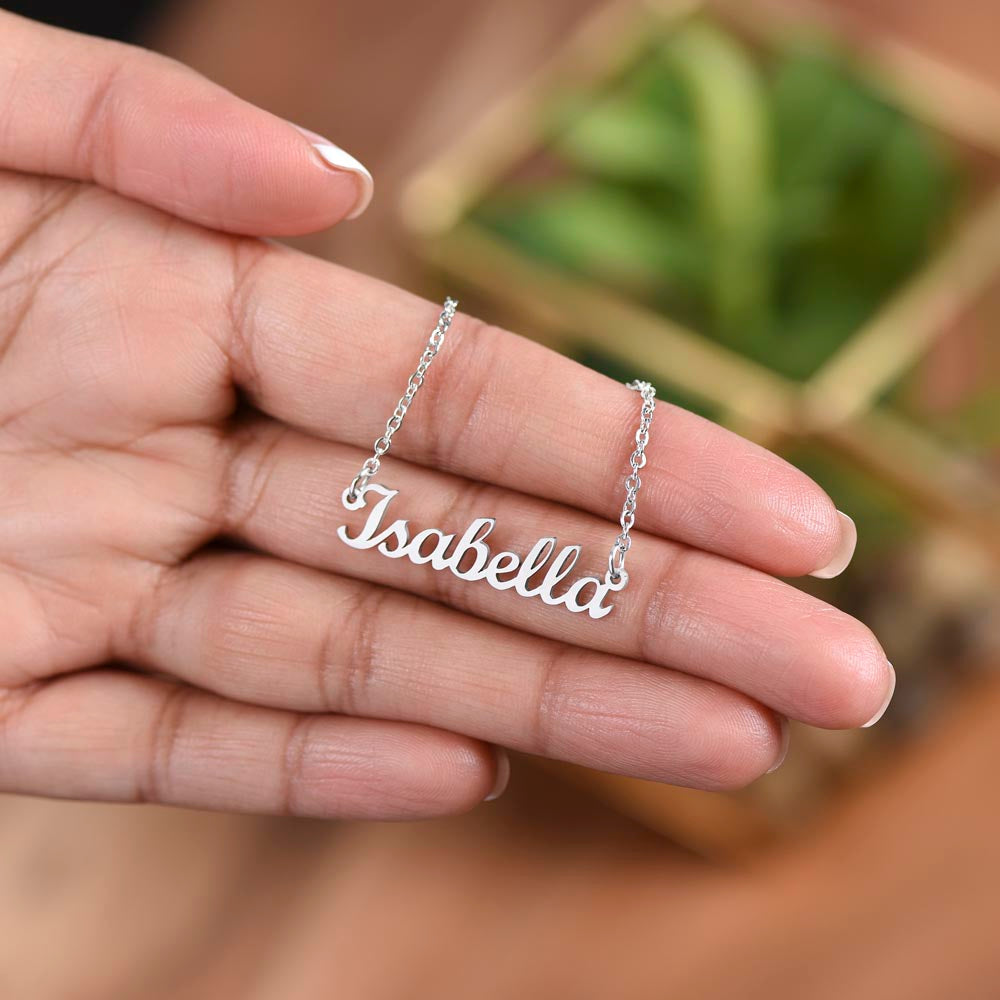 Custom Name Necklace For an Architect, Difference Maker Necklace Gift, Appreciation Gift, Gift For an Architect.