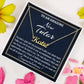 Custom Name Necklace for a New Tutor, New Job Gift, Tutor Graduation Gift, New Tutor Appreciation Gift.