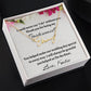To My Bridesmaid Signature Name Necklace, Personalized Bridesmaid Gift, Wedding Anniversary Gift, Bridesmaid Custom Name Gift, Gift For Her, Appreciation Gift