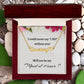 Will You Be My Maid of Honor Heart Signature Name Necklace, Personalized Maid of Honor Proposal Gift, Wedding Gift, Maid of Honor Custom Name Gift