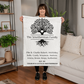 Family Tree Mink Blanket