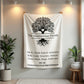 Family Tree Mink Blanket
