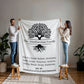 Family Tree Mink Blanket