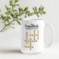 Grandkids Make Life More Grand Crossword Personalized Mug