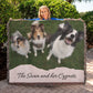 Pet Potrait Woven Blanket