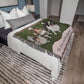 Pet Potrait Woven Blanket