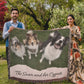 Pet Potrait Woven Blanket