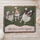 Pet Potrait Woven Blanket