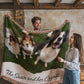 Pet Potrait Woven Blanket