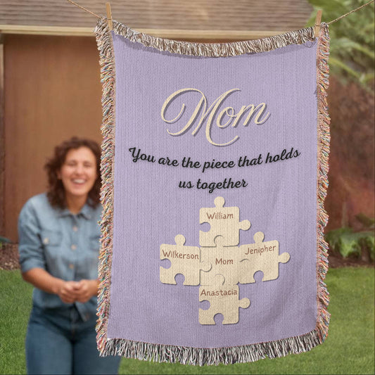 To My Mom Blanket, First Mother's Day Blanket, Gifts For 1 St Mother's Day, Cute Blanket For Mom, Personalized Name Blanket, Gift For Mom