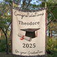 Graduation blanket 2025, Personalized gift, Grad throw, College graduation present, Unique 2025 class gift