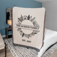 Personalized  Blanket Family Name Gift, Custom Throw Blanket, Customized Holiday Woven  Décor, Custom Christmas Gift For Mom