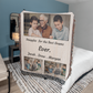 Grandma Custom Blanket, Personalized Grandkids Photo Blanket, Picture Collage Woven Throw, Mother's Day Gift, Mom Birthday, Family Photo Blanket
