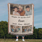 Grandma Custom Blanket, Personalized Grandkids Photo Blanket, Picture Collage Woven Throw, Mother's Day Gift, Mom Birthday, Family Photo Blanket