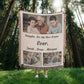 Grandma Custom Blanket, Personalized Grandkids Photo Blanket, Picture Collage Woven Throw, Mother's Day Gift, Mom Birthday, Family Photo Blanket