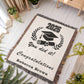 Personalized Graduation Blanket with Name, Customized Graduation Gifts, Custom Grad Gift, High School Grad Gift Ideas for Him & Her