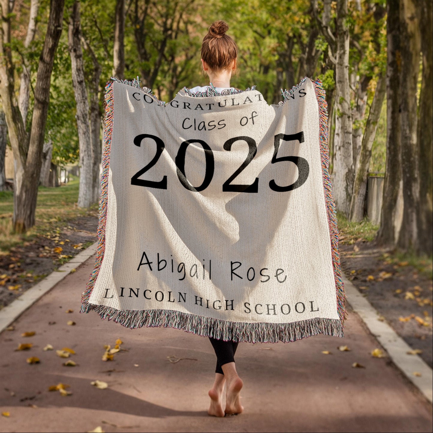 Graduation Blanket, Custom Graduation Party Decor 2025, Party Backdrop Large Banner for Class, Graduation Tapestry Backdrop, Class of 2025 Photo Booth Backdrop