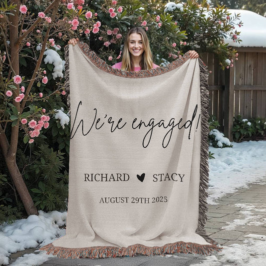 Engagement Decorations, We're Engaged Sign, Engagement Party Backdrop, Party Decor Ideas, Engagement Banner, Wedding Event Decor