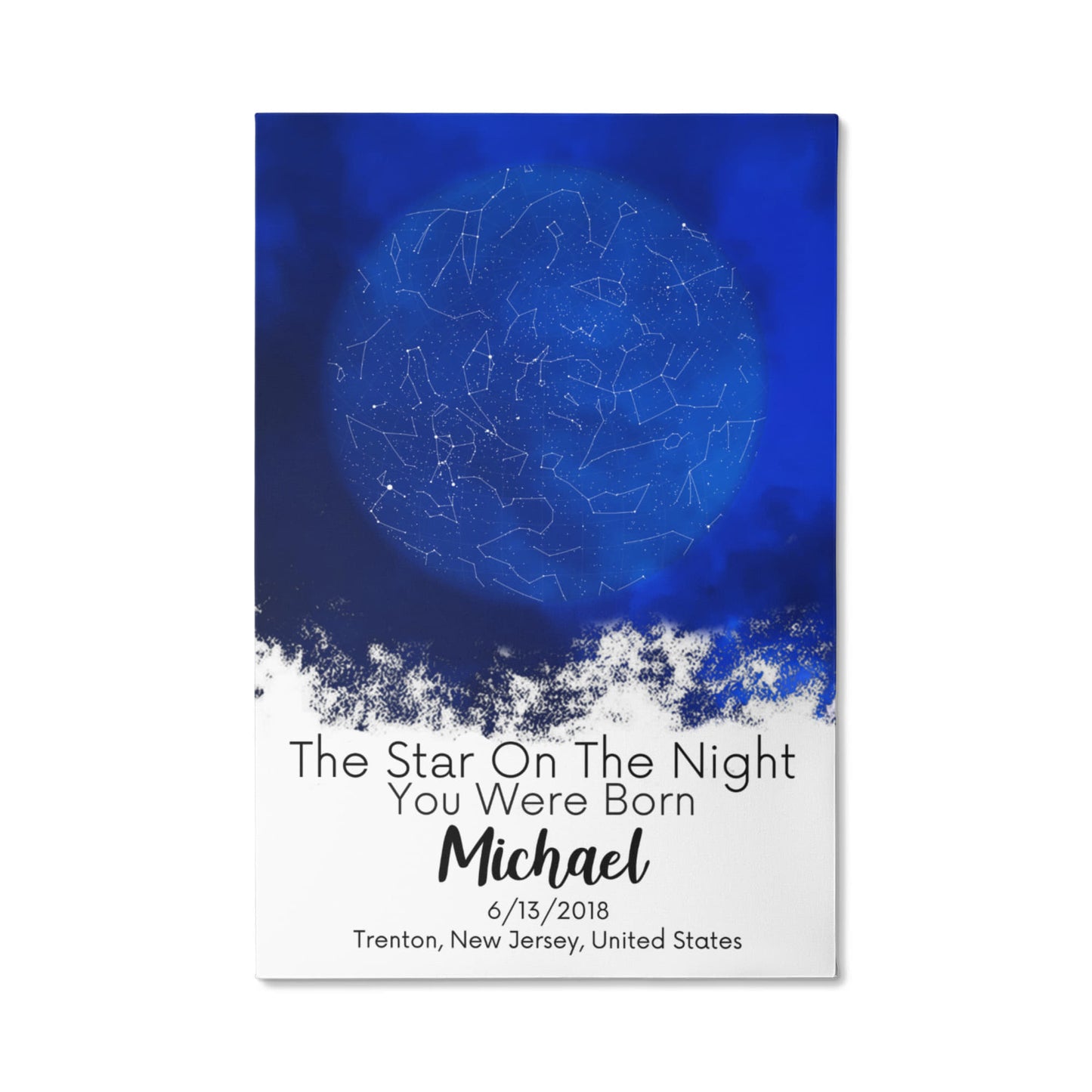 Star Map Birthday gift