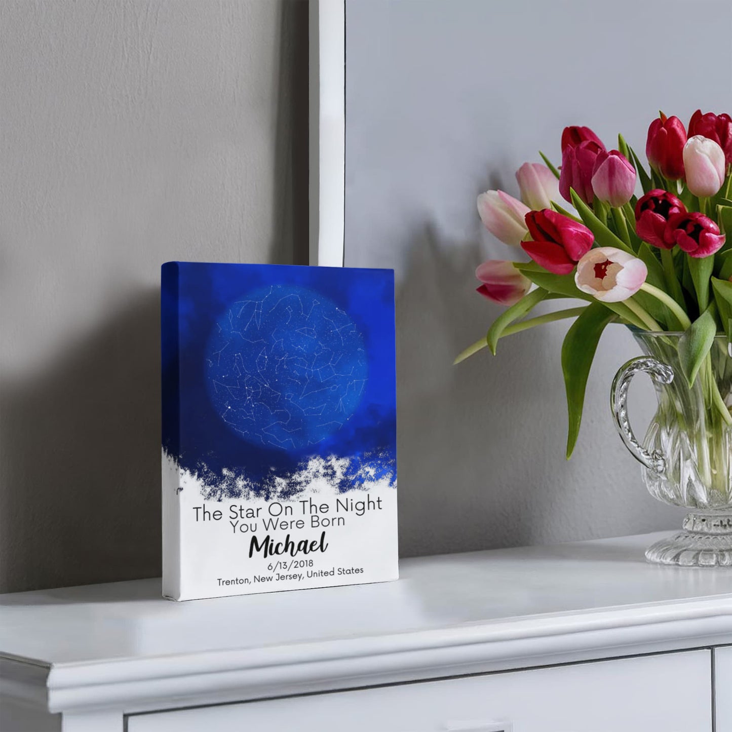 Star Map Birthday gift