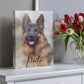 Custom Watercolor Pet Portrait From Photo