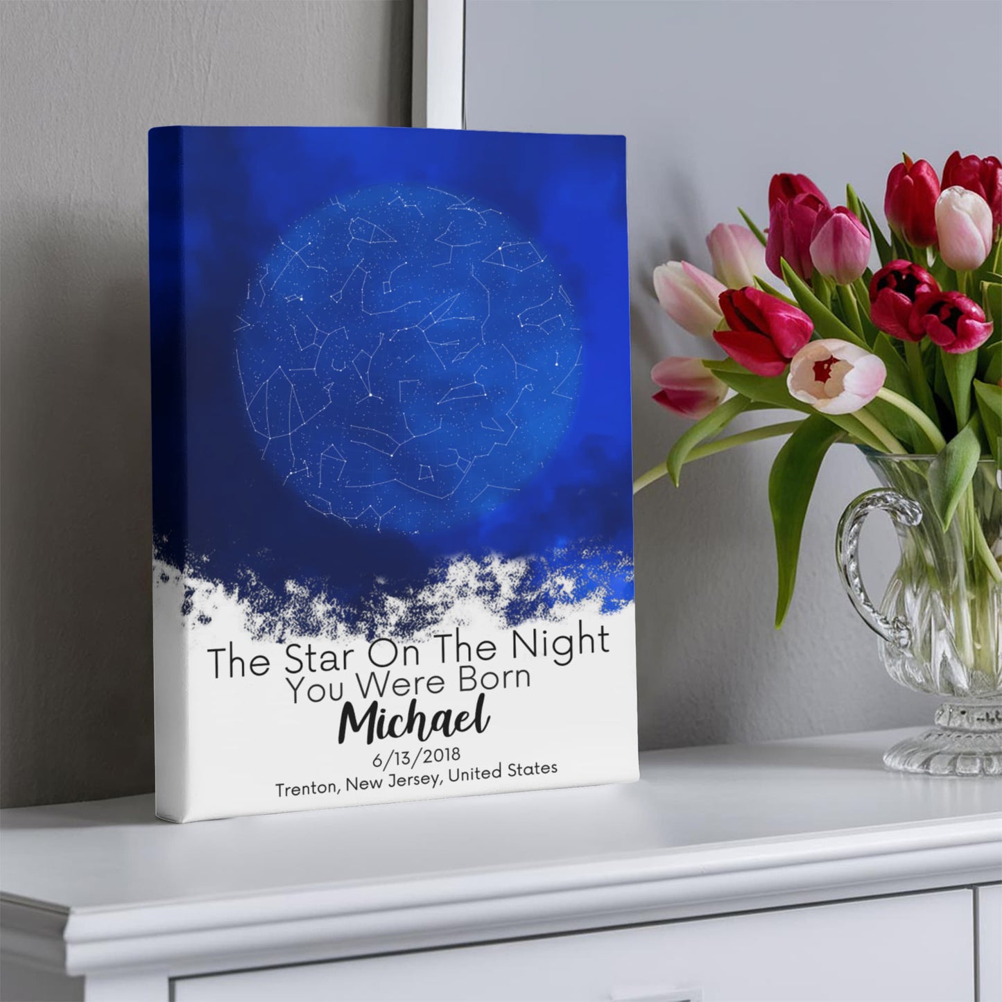 Star Map Birthday gift