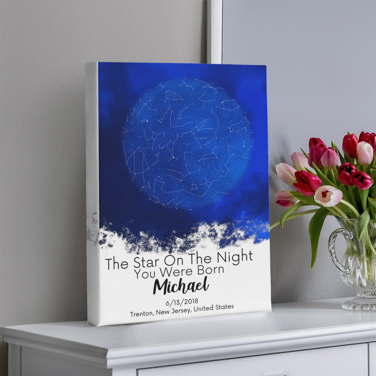 Star Map Birthday gift