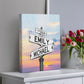Personalized Name Street Sign Canvas, Vintage Wedding Art, Custom Name Date Decor, Ideal Anniversary Gift for Couples, Crossroads Sign Art