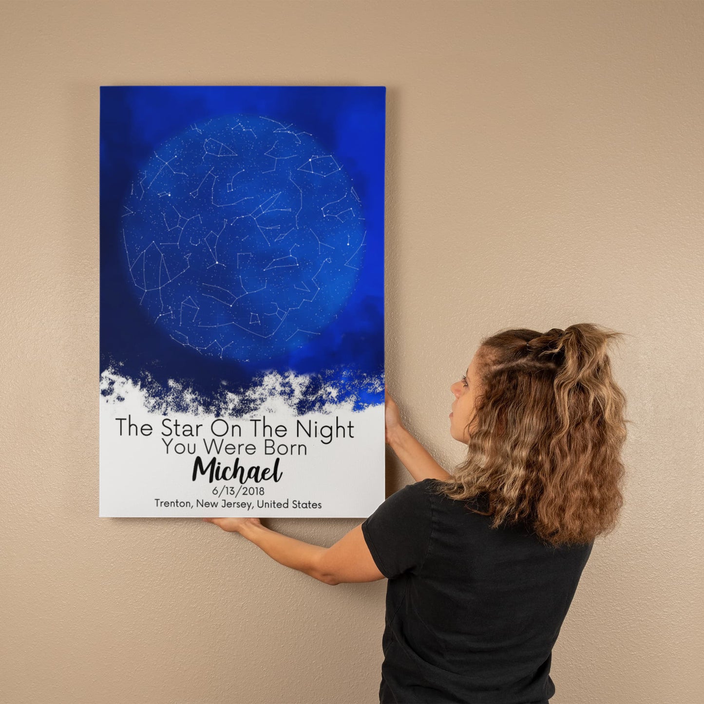 Star Map Birthday gift