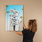 Personalized Family Street Sign