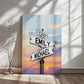 Personalized Name Street Sign Canvas, Vintage Wedding Art, Custom Name Date Decor, Ideal Anniversary Gift for Couples, Crossroads Sign Art