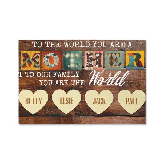 To the world you're a mother