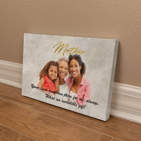 Mother's Day Canva Template, Custom Mom Frame, Best Mom Design, Heart on Sleeve, Mama Gift Templates, Mother's Day Gifts, Canva for Moms