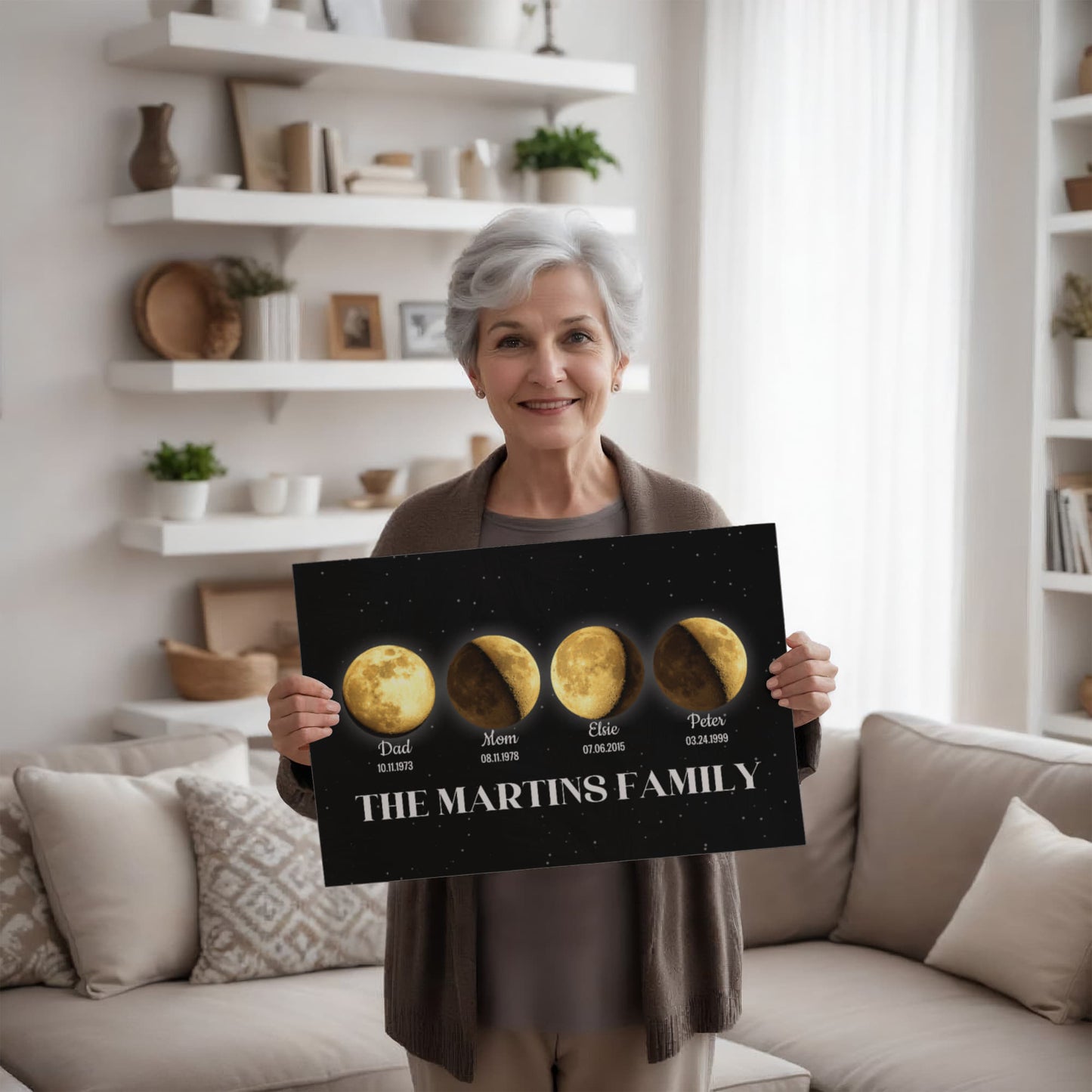 Family Members Birth Dates Moon Phases  2