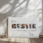 Custom Bestie Photo Canvas